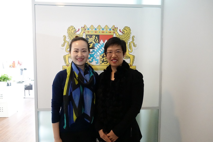 2019年04月11日，加拿大魁北克政府驻青岛办事处商务代表马琳女士到访代表处（山东）.JPG