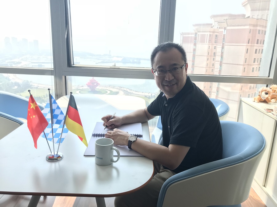 2018年8月1日，中国青岛驻德国工商中心常任代表战海青先生拜访山东代表处.jpg